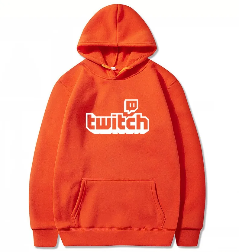 Толстовка Twitch Мужская/Женская весна/осень повседневный свитшот худи 0114 | Мужская