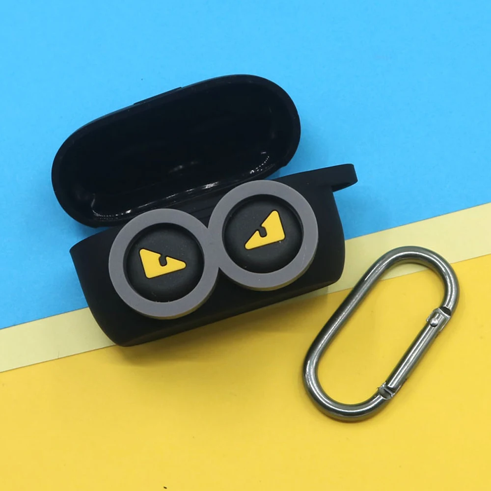 Симпатичный силиконовый чехол для Jabra Elite 75T TWS беспроводных наушников Bluetooth