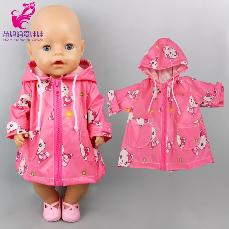 

Doll Clothes for 18 Inch Doll Coat Clothes for 43cm Born Baby Doll Clothes Dress Wear Children Christmas Gifts Dropshipping