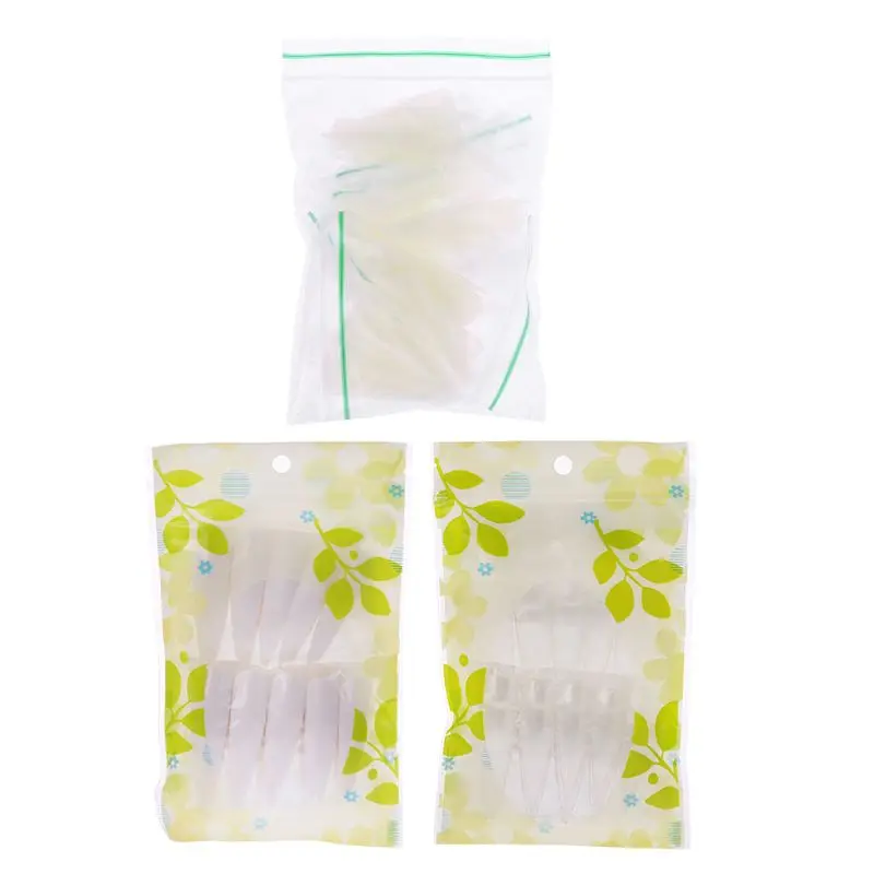 50 шт./компл. дизайн ногтей натуральные острые ногти стилеты длинные когти