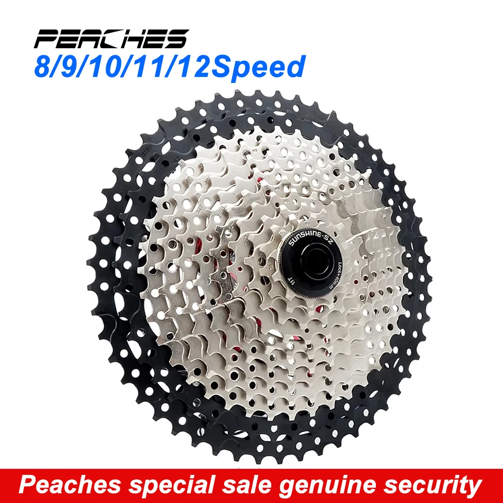 

Road Bike Bicycle Cassette Freewheel 8 9 10 11 12 Speed Velocidade 32T/36T/42T/46T/50T MTB Sprocket For Cycling Bicycle Parts