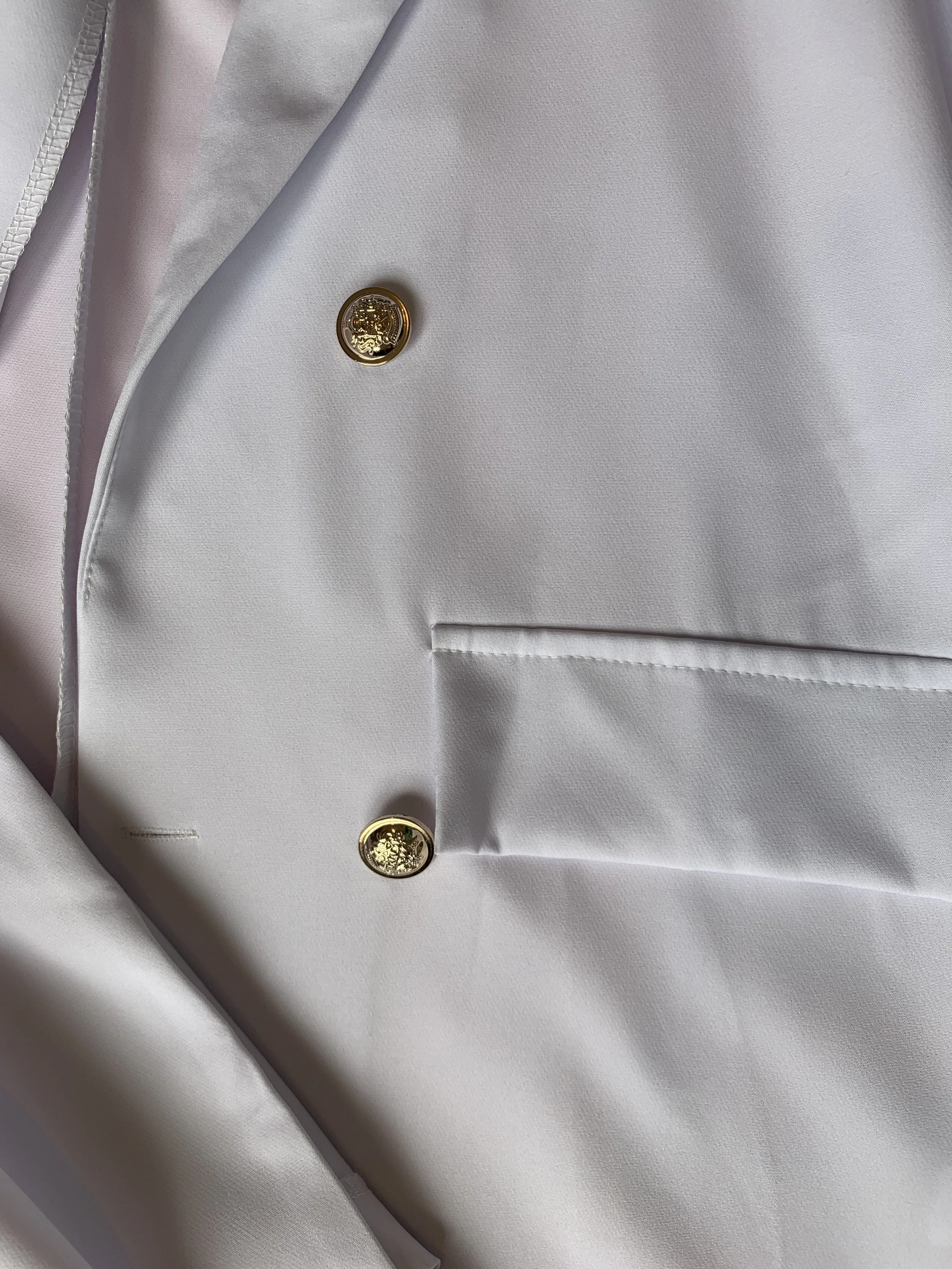 

Plus Size 5XL Women's Midi Blazer Coat Long Sleeve Solid Turn-down White Female Coats 2021 Autumn Office Fashion Ladies Blazers