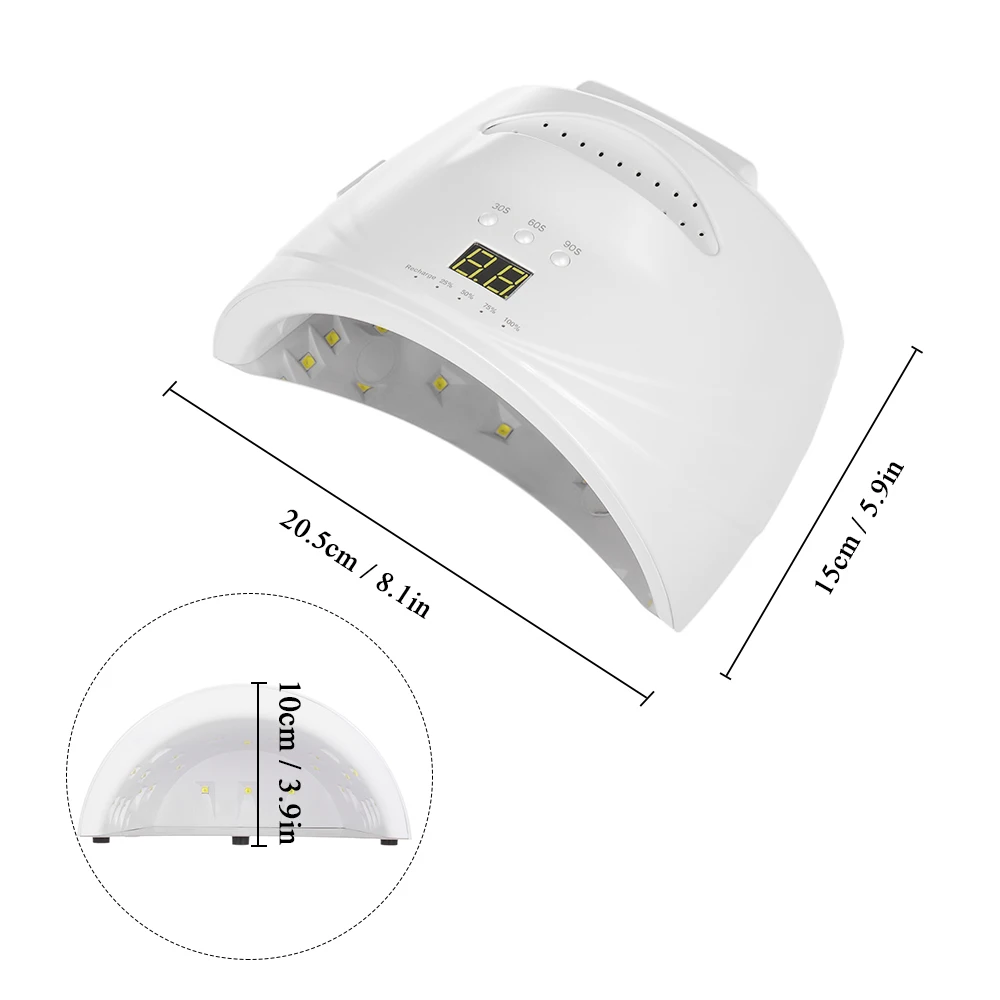 SUNUV УФ лампа светодиодный Сушилка для ногтей 48 Вт все Гель-лак машина маникюр