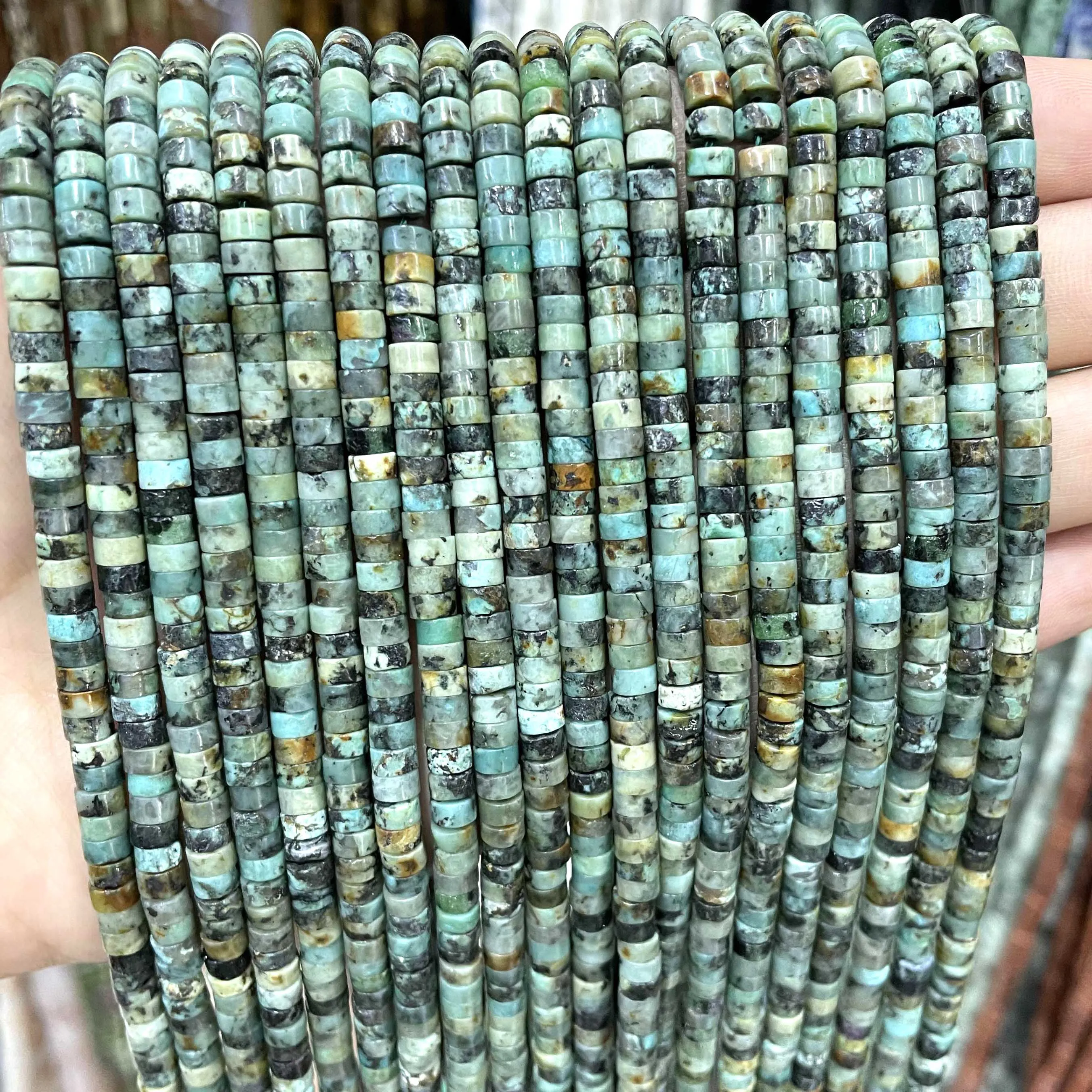 Круглые бусины из натурального камня 2 мм | Украшения и аксессуары