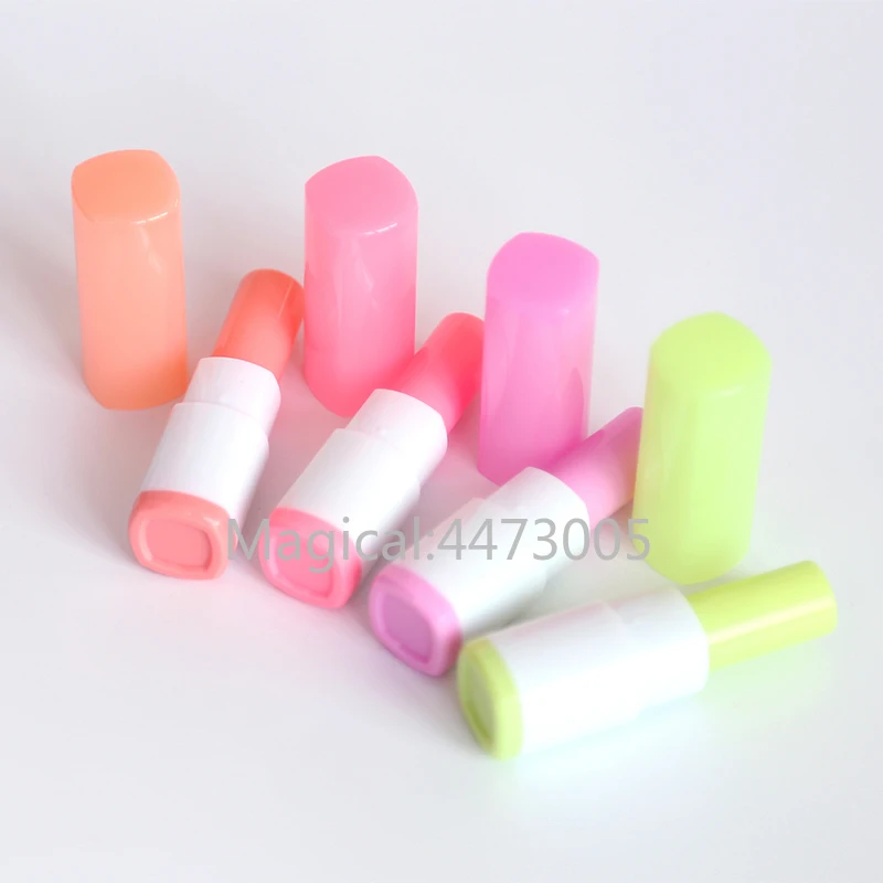 

11.1mm 10/30/50pcs Yellow Pink Purple Orange Hot Filling Empty Lipstick Tube Lip Balm Container Lipstick Shell Packaging Diy