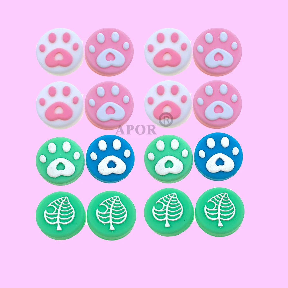 Аналоговые ручки крышка s Замена для Nintendo Switch Lite контроллер мягкий милый