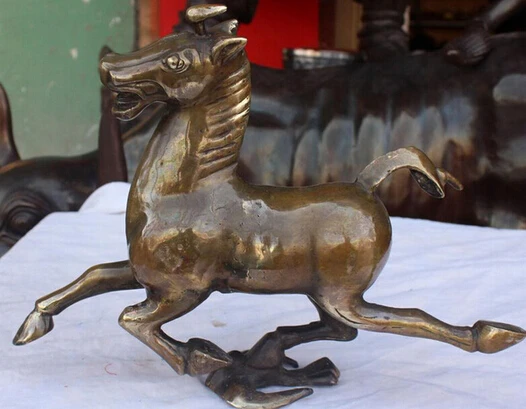 + Бесплатная доставка 14 &quotкитайская Бронзовая резная успешная Беговая Верховая