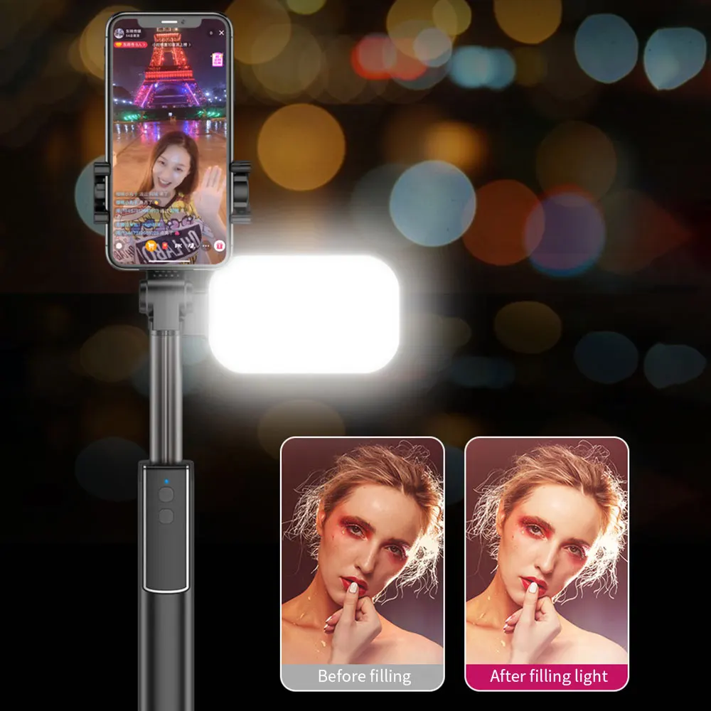 KISSCASE оригинальный складной штатив монопод селфи Палка с Bluetooth Беспроводной