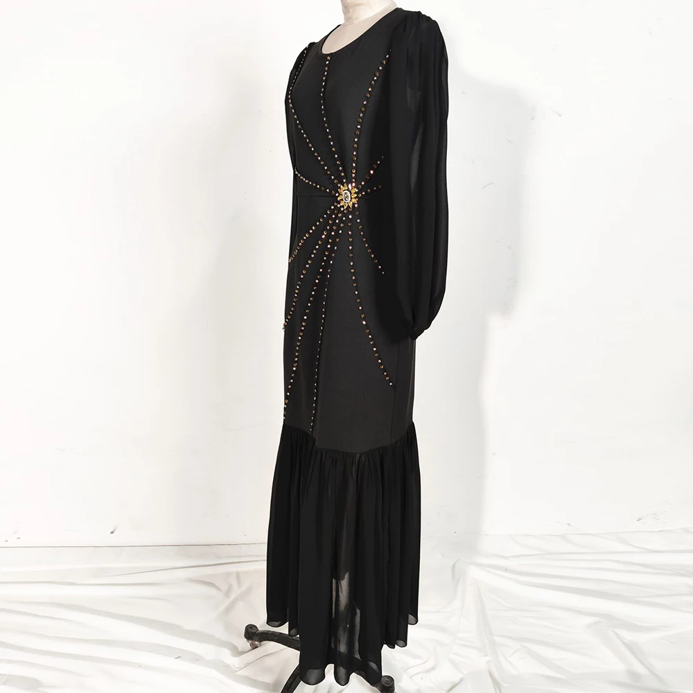 Абайя Дубай Турция арабский хиджаб мусульманское платье мусульманская одежда