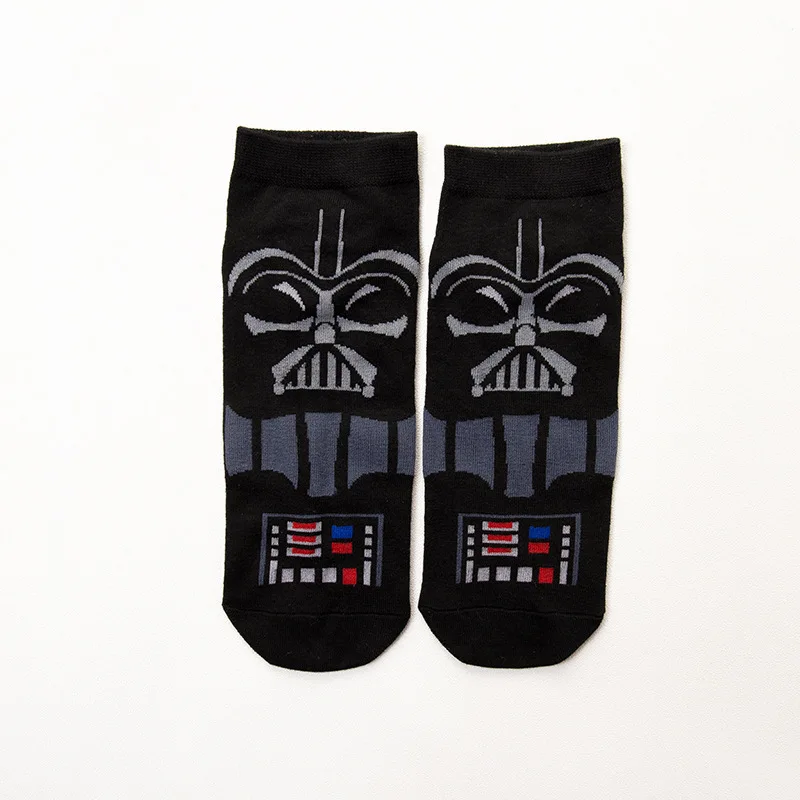 Модные женские носки фигурка из серии Звездные войны с Дартом Vador R2 D2 Trooper на