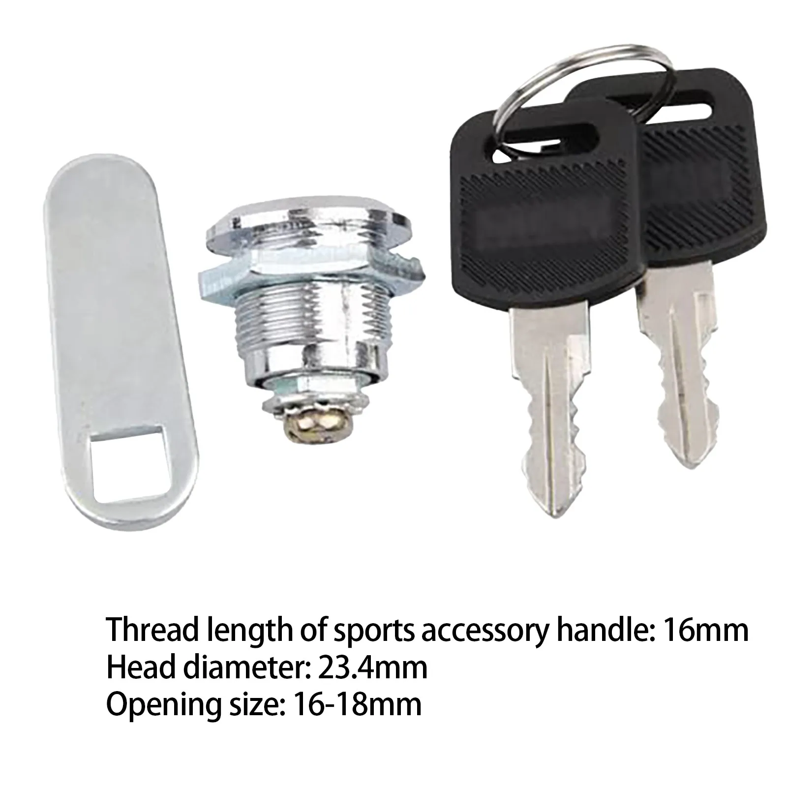 Кулачковый замок для двери шкафа ящика почтового шкаф 16 мм + ключи Ganzuas Cerrajero