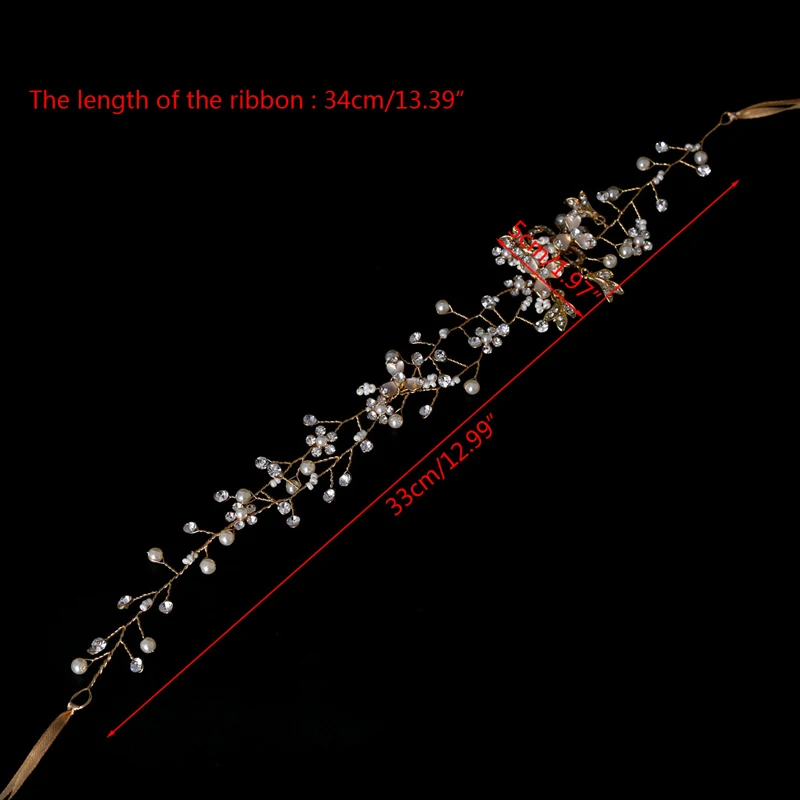 Ручной работы Тиара для свадебной прически головной убор Для женщин девочек