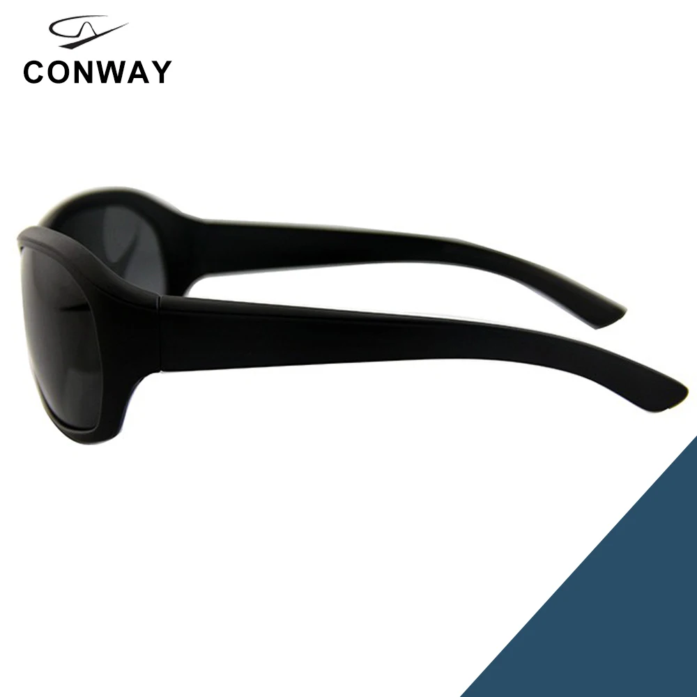 Conway поляризационные спортивные солнцезащитные очки, квадратные TR90, небьющаяся оправа, удобные спортивные очки для вождения, рыбалки для мужчин и женщин