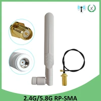 eoth 2 4g 5 8g antenna 8dbi sma female wlan wifi dual band antene router tp link ipx ipex1 sma male pigtail extension cable