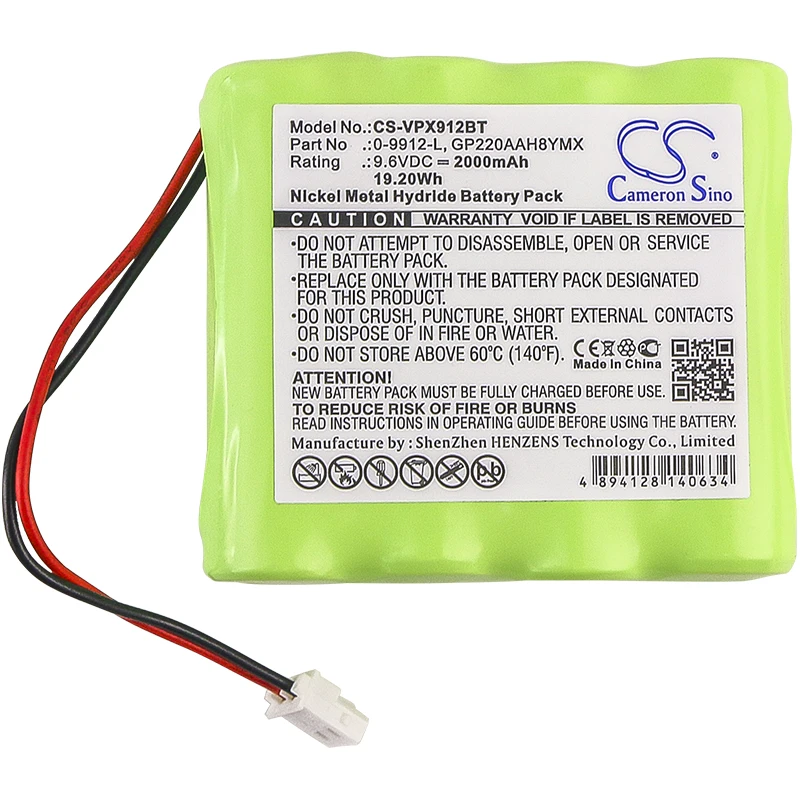 Аккумулятор cameron sino 2000 мАч для панели управления VISONIC PowerMax 0 9912 L 100459 100498 100535 100605 5466