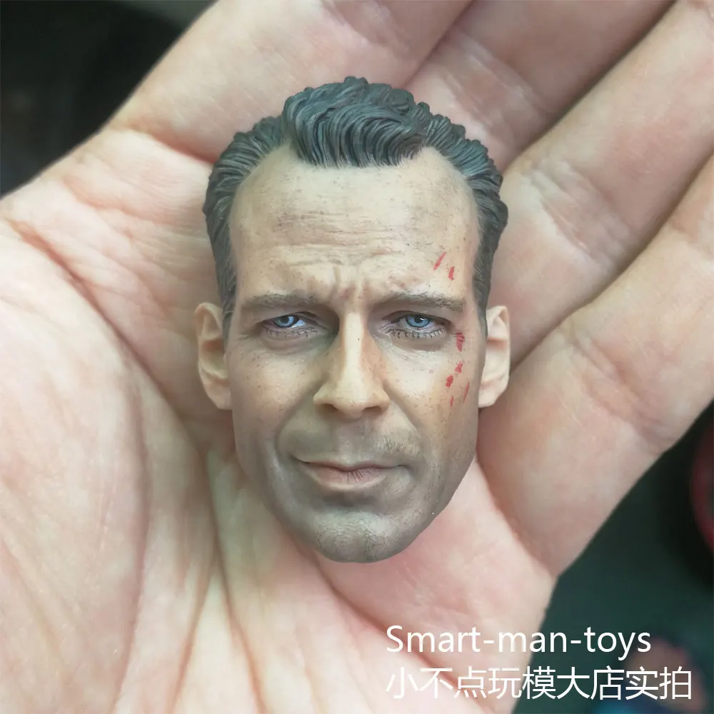 Bruce Willis B Маленький размер 1/6 Брюс Уиллис Лиам нисон голова лепить Fit 12 ''фигура - Цвет: Bruce Willis B