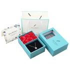 Роза Космос 6 розы предложение Подарочная коробка Цветочная коробка Искусственные цветы саоп розы Рождество День Святого Валентина свадьба девушка мать подарки