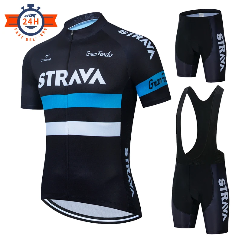 Новинка 2021 профессиональный комплект одежды STRAVA из Джерси для езды на велосипеде