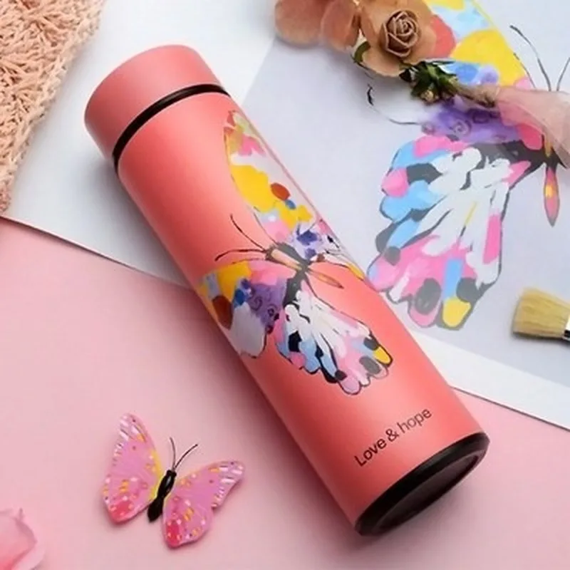 Креативная деловая прямая Вакуумная чашка из нержавеющей стали для мужчин и