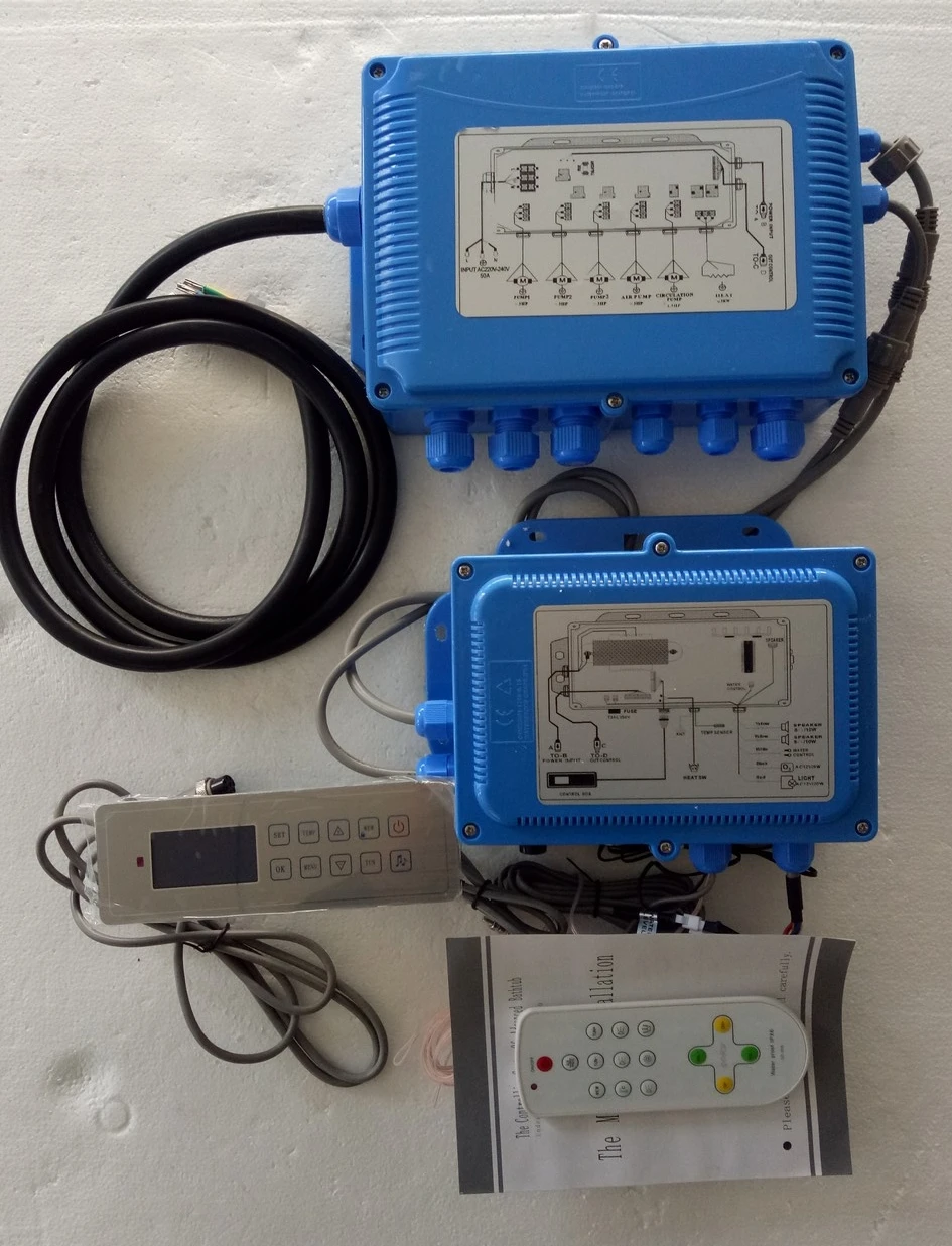 Комплект контроллеров для горячей ванны, подходит для замены GD7005, 2-3 струйный насос для спа с подогревателем 3 кВт или 6 кВт