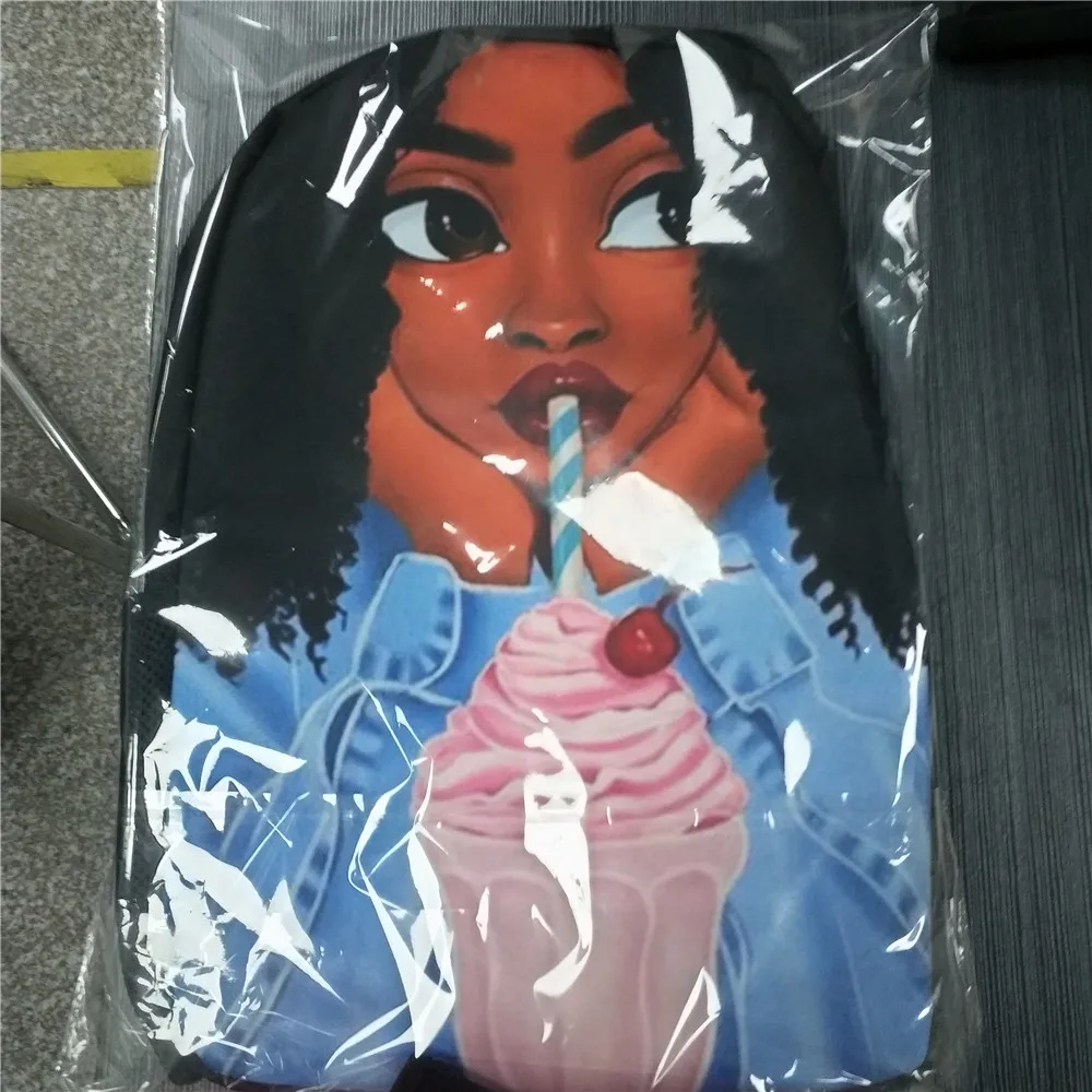 Школьные ранцы для девочек FORUDESIGNS Queen Детские рюкзаки с волшебным меланином