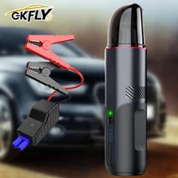 gkfly jump starter 1200a 15000mah with suction handheld car vacuum cleaner starter cordless 4000pa bank booster battery jumper