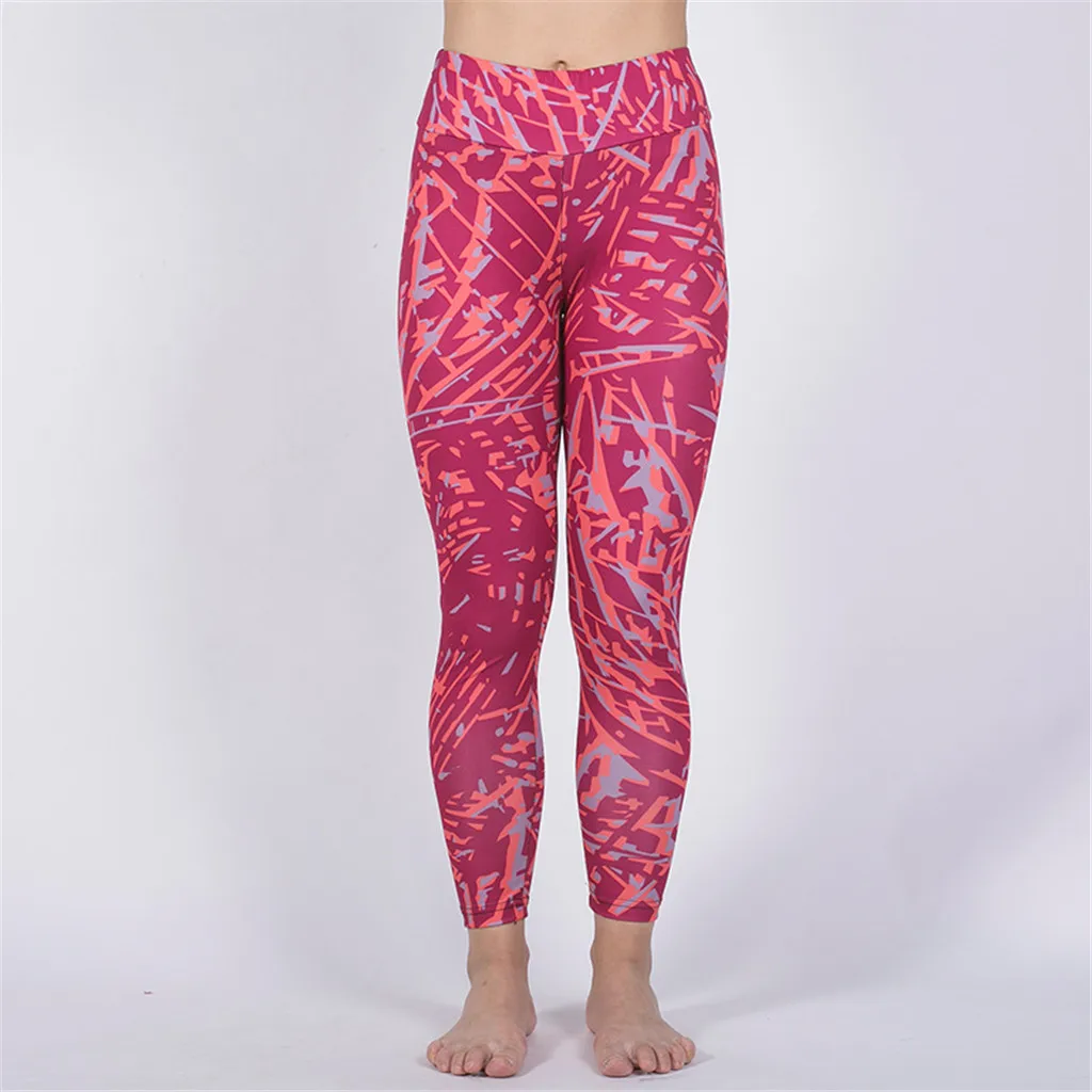 Спортивные Леггинсы для фитнеса женщин штаны бега йоги тренировок пуш ап