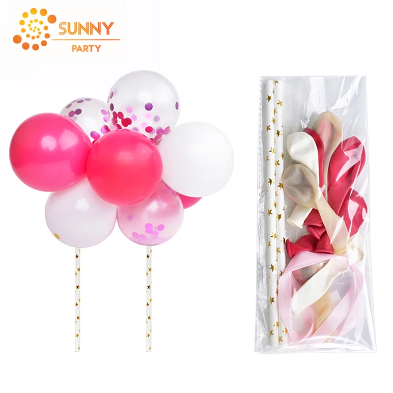 5-дюймовый Шар АРКА торт Топпер DIY мини цветной шар кекс Topper наборы свадьба день