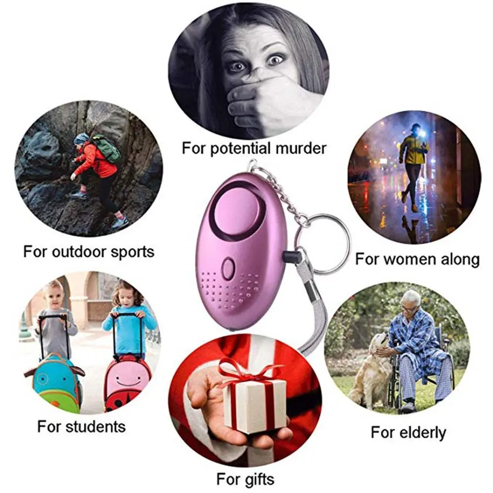 

Personal Anti-Wolf Alarm Anti-Theft Security Personal Alarm Anti-Wolf Alarm Woman Rescuer Professional Portable