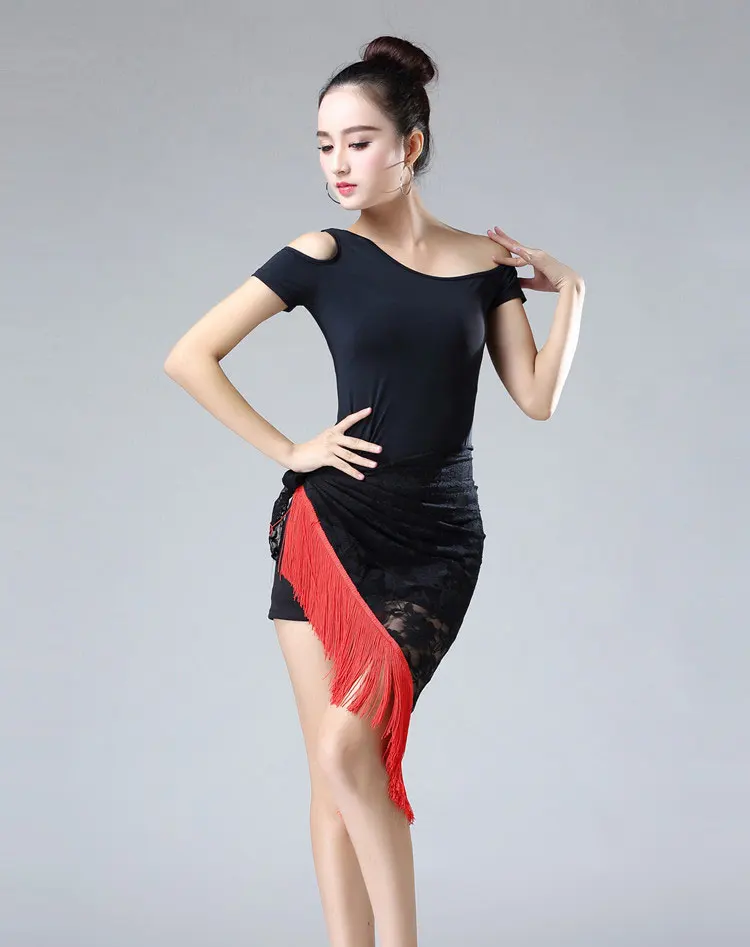 Платок Blley кружевной треугольный для латиноамериканских танцев набедренный