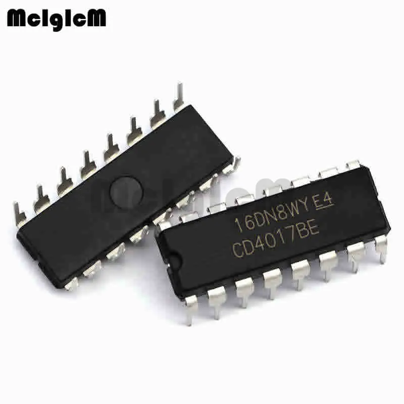 10 шт. CD4017BE DIP16 CD4017 DIP CD4017B Новый и оригинальный IC | Электронные компоненты