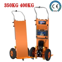 350kg 400kg electric stair climber cart up and down stairs stair climbing machine with battery heavy goods handling machine