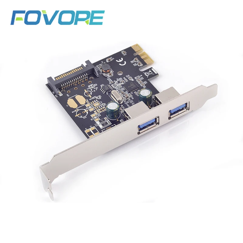 USB3.0 PCI express адаптер к USB 3 0 2 порта карта расширения в конвертер E чип NEC|Платы