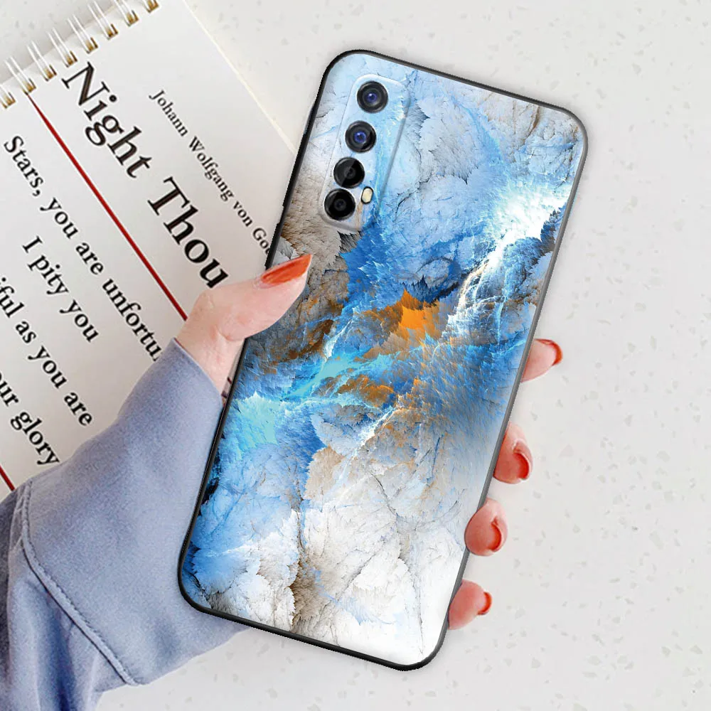 realme 7 case cover on realme 7 tiger silicone phone case for realme 7 soft tpu phone case on oppo realme 7 realme7 back bumper free global shipping