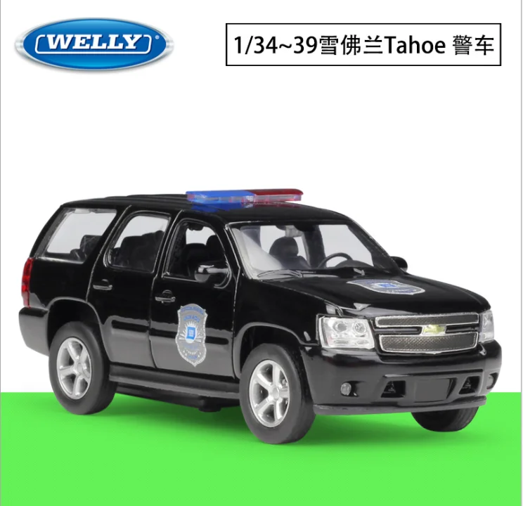 

Welly1:36 2008 Tahoe simulation alloy car model return force car children's new year Christmas birthday gift