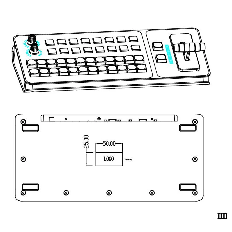 Vmix Control ler T bar переключатель управления коммутационная станция панель Live Console