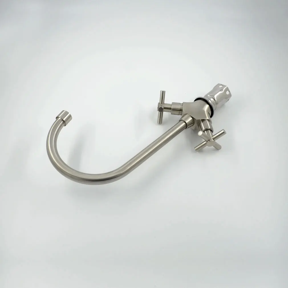 

High Quality Sink Kitchen Faucet Hot Cold Tap 304 Stainless Steel