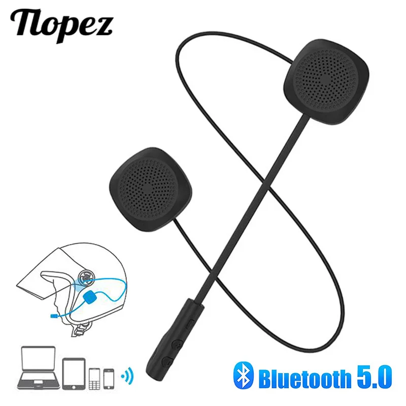 Bluetooth-гарнитура D5 для мотоциклетного шлема с двойным козырьком и поддержкой Bluetooth