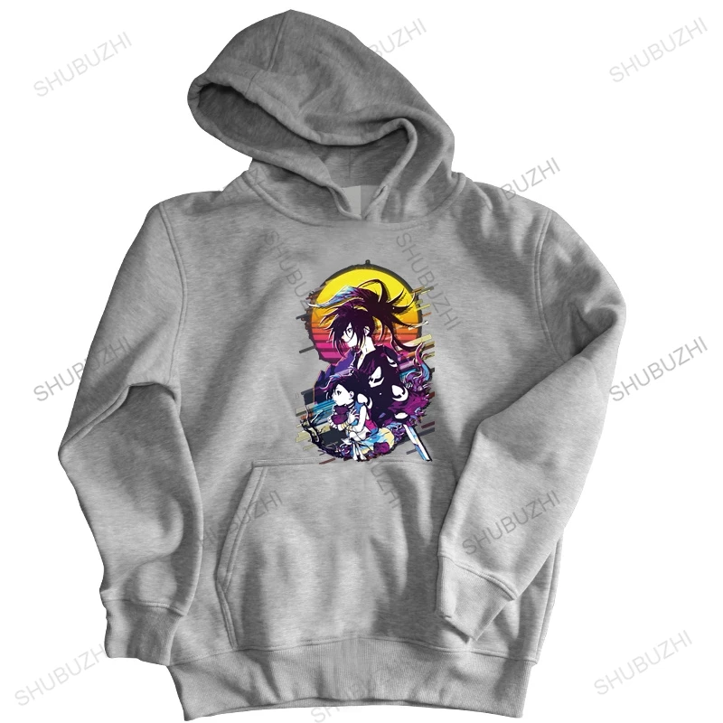 

Man black zipper hoody Manga Dororo hoodie Hyakkimaru hoody for Men vaporwave Aesthetic Anime brand spring hoodie for boys