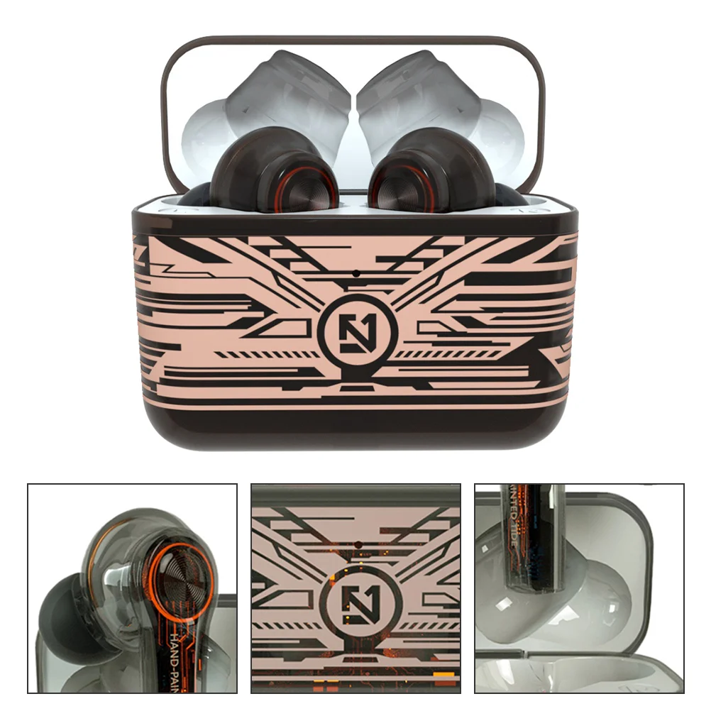 

1 Pair Wireless Headphones Stereo Earphones in-Ear Earbuds for Running Workout