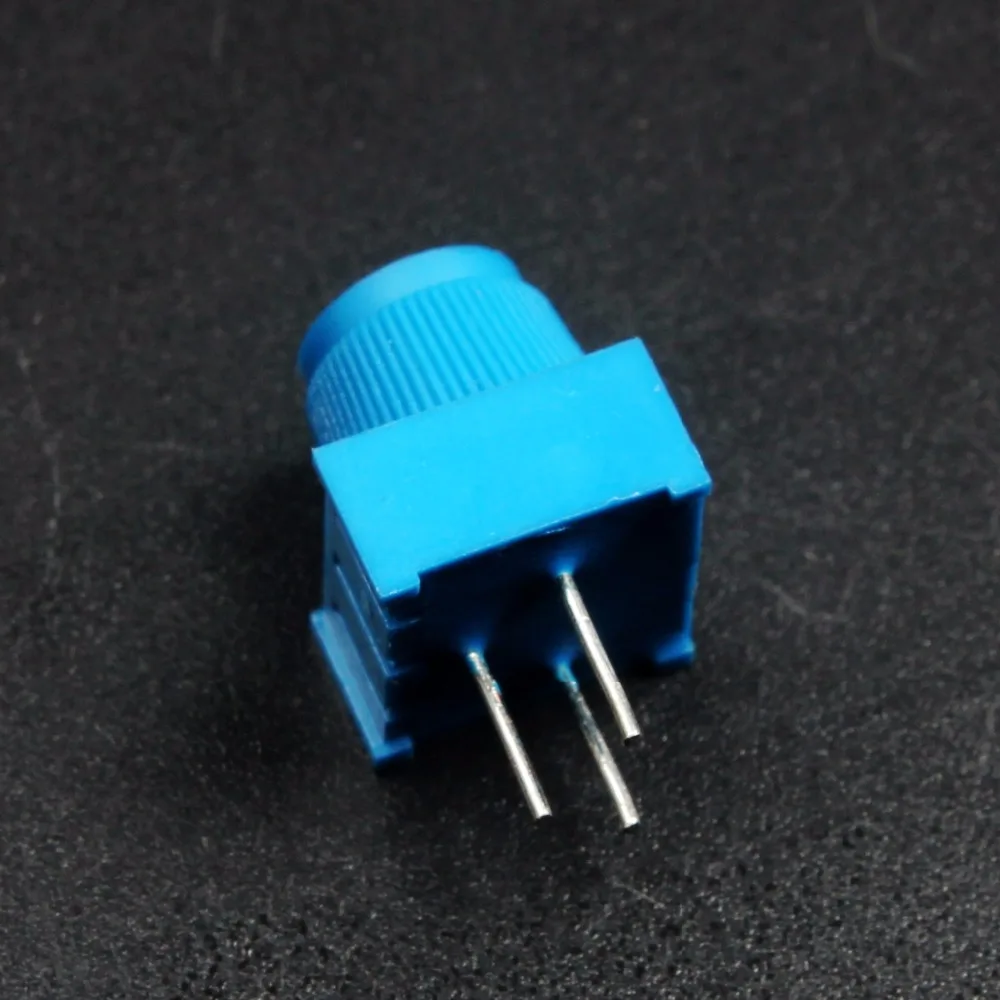 10 шт. макетная плата Trimpot 10K с ручкой для обрезки Potentionmeter 1K 50K 100K Arduino|potentiometer with