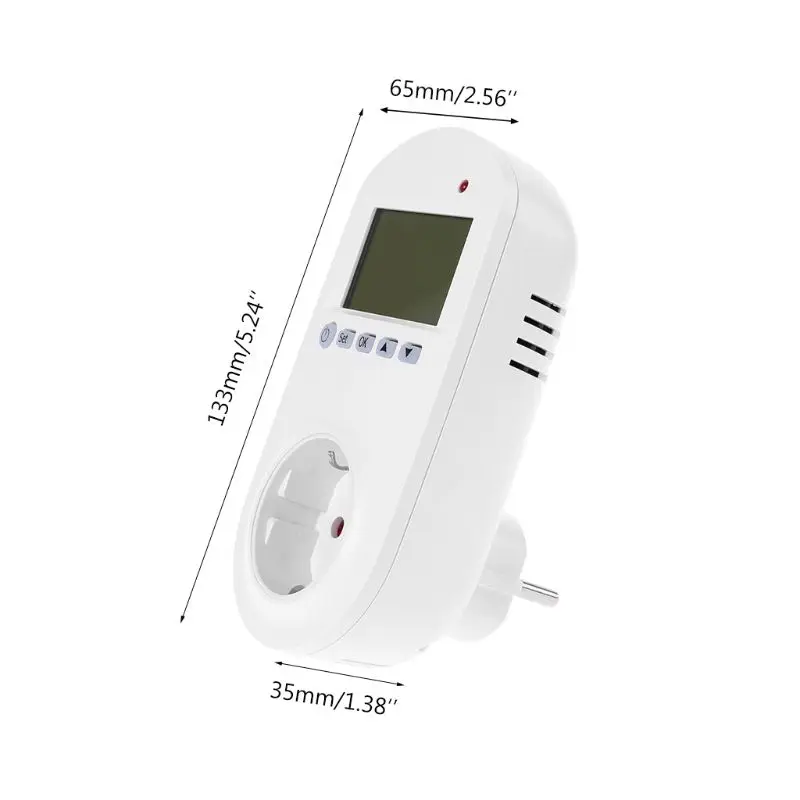 Термостат ekf. Терморегулятор в розетку (беспроводной термостат).