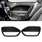 Для Ford Mustang 2005 2006 2007 2008 2009 2 шт. чехол из микрофибры для передней дверной ручки автомобиля защитная отделка