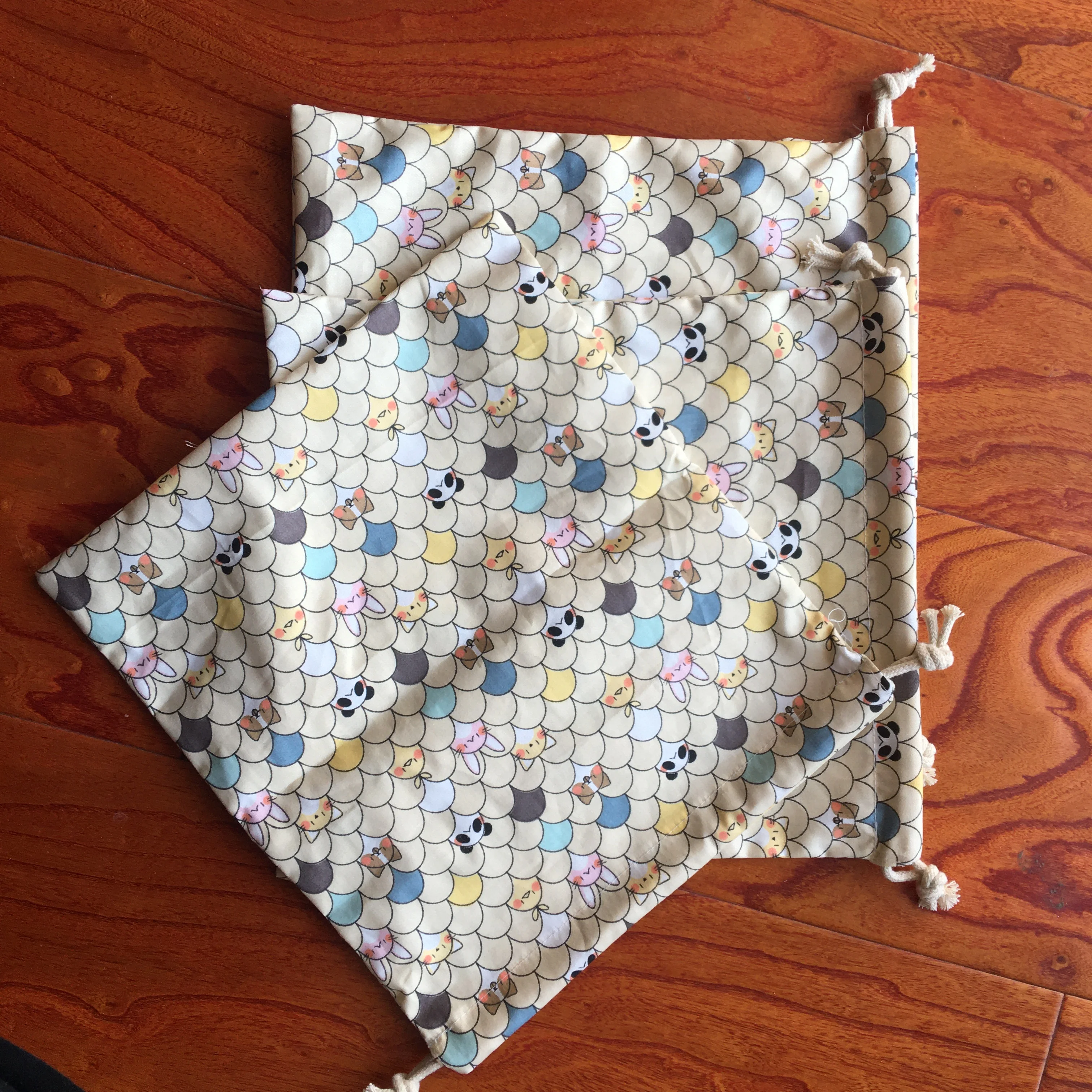 1 шт. хлопковая многофункциональная сумка на шнурке|Мешки с кулиской| |