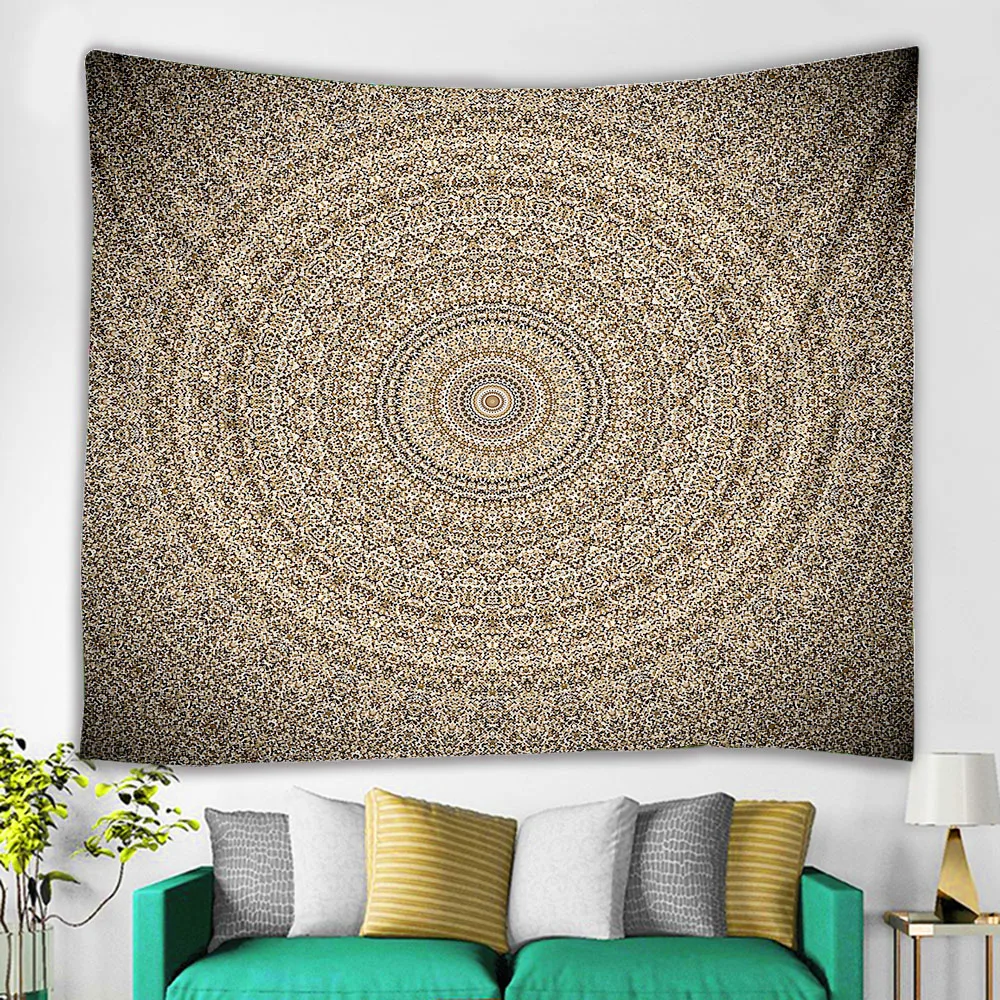 Пляжное полотенце с принтом мандалы в богемном стиле Нотр-Дам пляжное