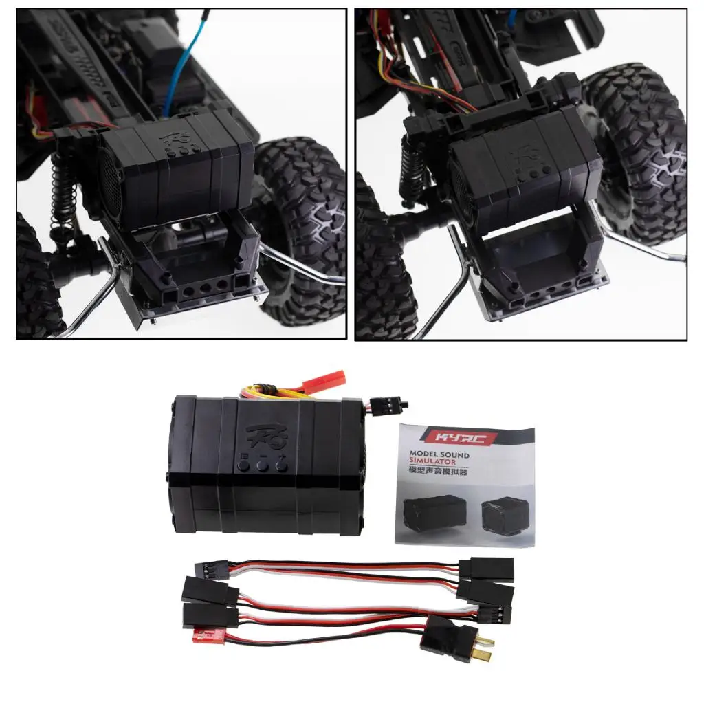 

Feel Innovations Dual Plus Motor Sound Simulator System for 1:10 RC Aut