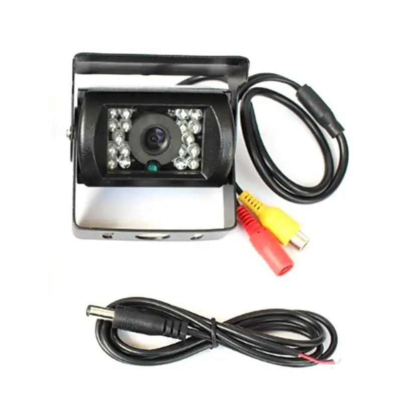 

Trucks Bus RV Trailer Excavator Car Monitor 12/24V Parking Camera + Remote Control 7" Color TFT Rear View Reverse Camera