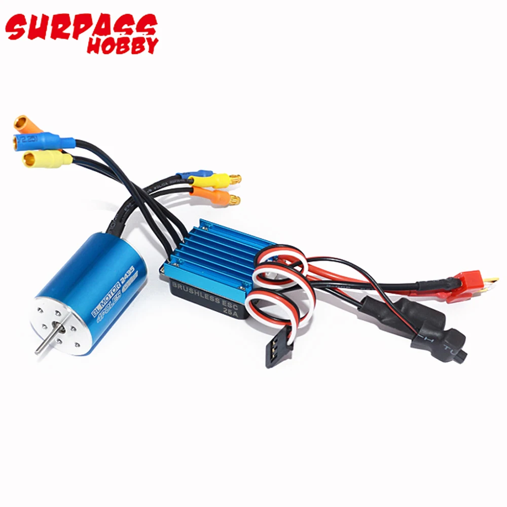 surpass hobby 2430 5800kv 7200kv 2s бесщеточный мотор во