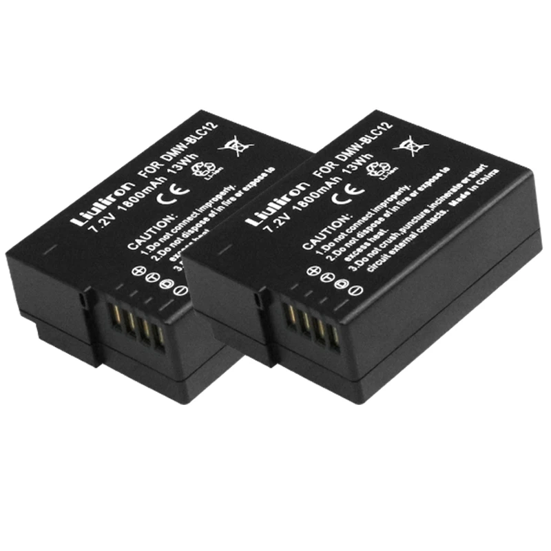 DMW-BLC12 DMW-BLC12E ДМВ BLC12 Li-Ion Батарея + USB Dual Зарядное устройство для цифрового