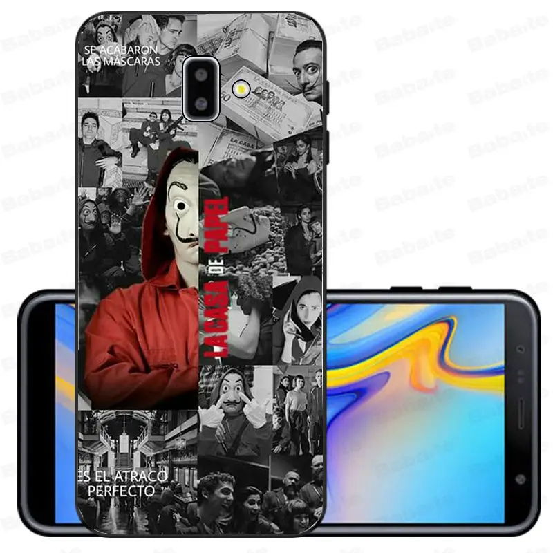 ТВ серии деньги Heist дом бумаги новинка чехол для телефона Fundas Обложка для samsung Galaxy j6 plus A6 A8 A9 A10 A30 A50 крышка - Цвет: A9